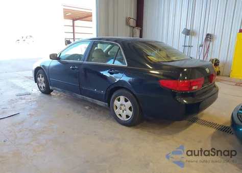 2005 Honda Accord 2.4 Lx из США, поврежденный, VIN 1HGCM56465A016196